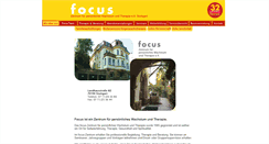 Desktop Screenshot of focus-zentrum.de